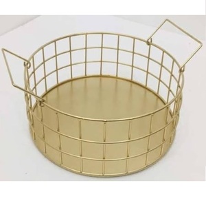 Cesta de Frutas Dorada de Diseño Moderno, Estilo Único, de Alta Calidad, Decoración de Mesa, Artesanía, Cesta de Frutas Hecha a Mano - Product Image 6