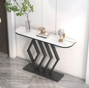 Vente en gros de meubles de luxe bon marché pour la décoration intérieure, tables modernes et élégantes en métal doré, meubles à cadre de base - Product Image 5