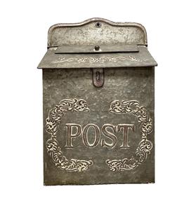 Cajas de hierro galvanizadas decorativas para colgar en la pared, diseño vintage hecho a mano, para jardín - Product Image 1