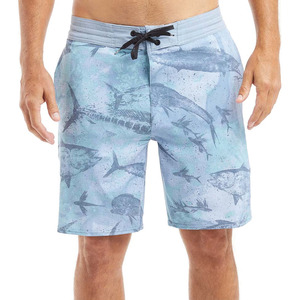 Shorts de Playa para Hombre de Alta Calidad OEM, Diseño Personalizado con Cordón Ajustable, Shorts de Baño con Forro Interior, Shorts de Pesca - Product Image 1