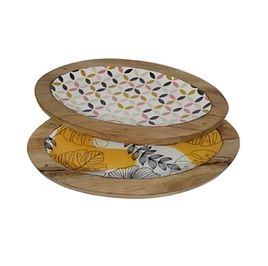 ถาดไม้สำหรับตกแต่งห้องนั่งเล่นหรือใช้ประจำวันออแกไนเซอร์แบบชนบททำด้วยมือสำหรับการจัดโต๊ะหรือความต้องการการจัดเก็บ - Product Image 6