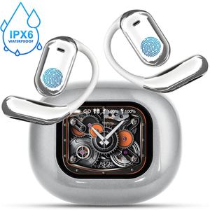 Écouteurs Sport sans Fil YYK-Q16 Pro YYK-Q16s Pro OWS à Crochet Auriculaire avec Écran Tactile LCD Couleur et Suivi de Santé Féminine - Product Image 1