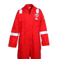 Combinaison de travail ignifuge, imperméable et respirante 100% coton avec protection de niveau D