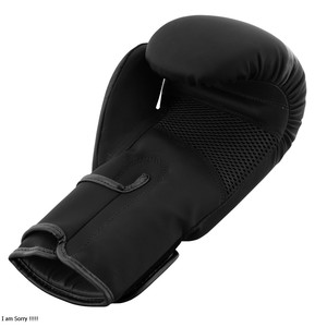 Guantes de Boxeo Profesionales de Cuero Vacuno Personalizados - Cómodos Tamaños de 8oz-16oz para Entrenamiento de Kick Boxing y MMA - Product Image 3