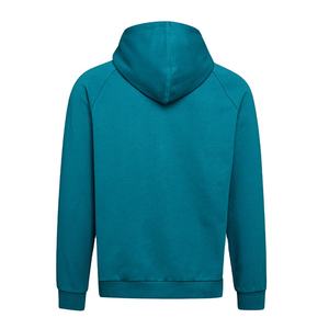 Sudaderas con capucha de mezcla de poliéster y algodón deportivas personalizadas para hombre, sudaderas con capucha de bolsillo con cremallera lateral clásica de peso pesado polar OEM - Product Image 5