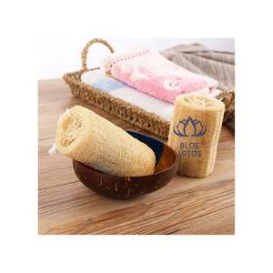 ALMOHADILLA DE ESPONJA LOOFAH DE GRANJA DE LOTO AZUL HACER EN VIET NAM MEJOR VENDO 2023 100% NATURAL HACER BAÑAR UN PLACER - Product Image 1