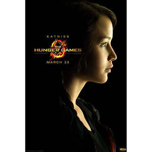 Modern Style Katniss From the Hunger Games Paper <b>Poster</b> for Wall Decor - Product Image 1