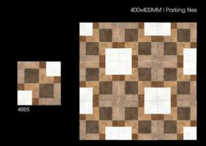 Baldosas de Cerámica para Exteriores de Alta Durabilidad, 40x40cm 400x400mm, Acabado Mate, para Garaje y Entrada de Vehículos - Product Image 2