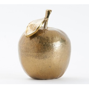 Pomme décorative de dessus de table en aluminium en métal de nouvelle arrivée dans la couleur rouge pour la pomme artificielle décorative de salon - Product Image 5