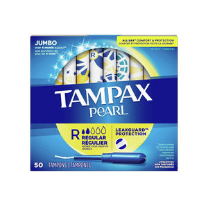 Tampax Agarre antideslizante Aplicador de cartón Tampones de absorción regular 10 Count 10.000 Count (paquete de 4) - Product Image 5