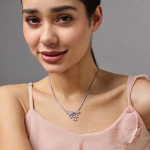 Collar Romántico Clásico de Moda 192123, Cadena Religiosa con Diseño de Forma Emocional para Regalo de Aniversario - Product Image 6