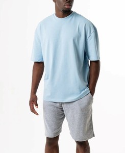 Título 6: Camiseta holgada de Hip Hop para hombre, 100% de algodón, ropa de calle blanca personalizada, camiseta para hombre, Camiseta holgada con estampado de gran tamaño - Product Image 3