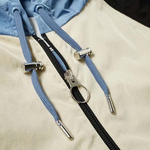 Vêtement de sport de course à pied décontracté de haute qualité en gros, veste coupe-vent respirante, veste en nylon à blocs de couleur, veste anorak - Product Image 3