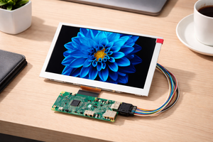 Modul Layar LCD TFT IPS 7 Inci 800x480, Antarmuka TTL RGB 40-Pin, Kontras Tinggi, Kompatibel dengan ESP32, Raspberry Pi - Product Image 3