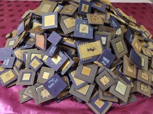 Compra chatarra de CPU a la venta para recuperar Oro al mejor precio/RECUPERACIÓN DE ORO DE PROCESADORES DE CERÁMICA (chatarra CPU) - Product Image 6