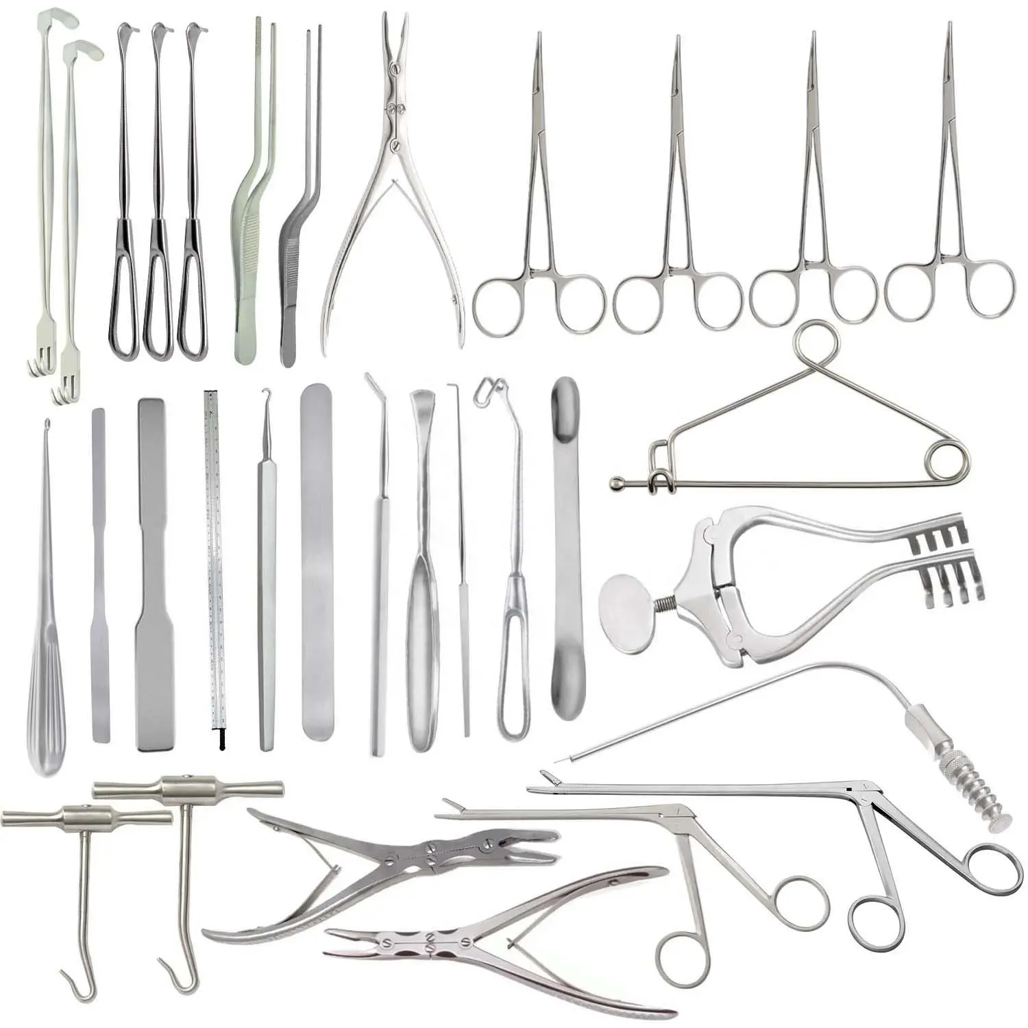 Neuro Craniotomy Set of 32Pcs Micro Brain surgery Neurosurgery Spinal Set Surgical Instruments