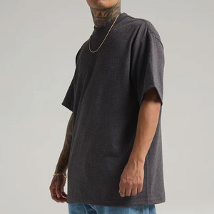 Shaka Wear-Camiseta ecológica teñida de bambú/algodón con hombros descubiertos y logotipo personalizado - Product Image 1