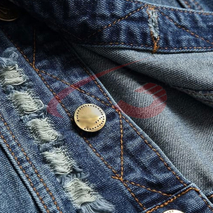 Premium New High Quality Oem Design Hombres Chaleco de mezclilla Delgado Chaqueta Sin mangas Chaleco de mezclilla Ropa casual Chaleco de mezclilla - Product Image 6