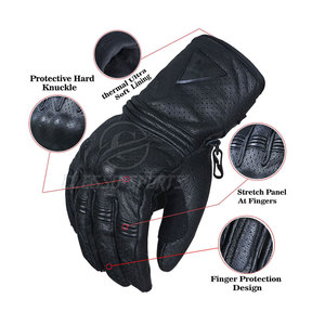 ถุงมือมอเตอร์ไซค์คุณภาพสูง ผลิตในปากีสถาน ราคาสมเหตุสมผล ดีไซน์ล่าสุด - Product Image 3