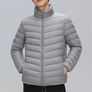 Chaquetas de invierno acolchadas HD para hombre Chaquetas de manga larga, chaquetas sólidas, aspecto Premium, chaquetas ligeras y transpirables - Product Image 2