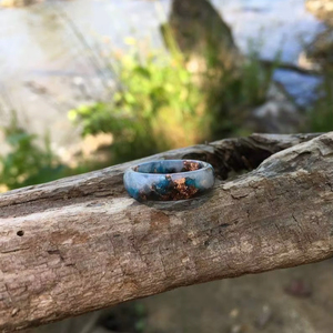 แหวนเรซิ่นอะคริลิกรูปทรงกลม แหวนทำมือ แหวนแห่งความรัก เครื่องประดับสำหรับงานปาร์ตี้ผู้หญิง ขายส่งราคาดีที่สุด - Product Image 1