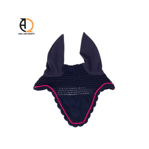 Bandeaux d'oreille pour cheval en tricot personnalisés, protège-oreilles pour cheval - Product Image 2