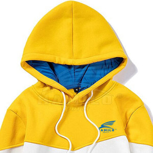 Sweats à capuche thermiques pour hommes de haute qualité conception personnalisée léger coton Polyester confortable fermeture éclair haut d'hiver tissu imprimé solide - Product Image 5