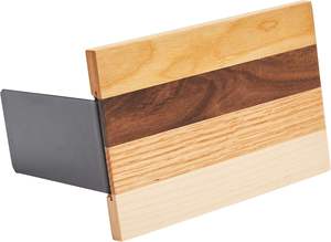 Serre-livres décoratifs en bois Serre-livres antidérapants pour étagères Serre-livres robustes Support de livre pour livres/CDs1 paire - Product Image 4