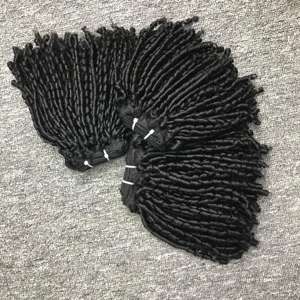 Kinky Curly 100% Raw Sin procesar Extensiones de cabello de trama vietnamita Venta caliente HD Lace Curl Style Bundle - Product Image 5