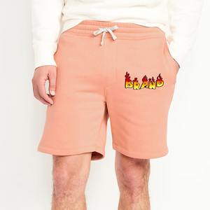 2025 Customize Logo Cotton Wholesale Men <b>Shorts</b> Plain <b>Sweat</b> Fleece <b>Shorts</b> for Plus Size Men's <b>Shorts</b> With Side Pockets - Product Image 4