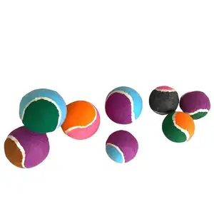 Wholesale Cheap Price Pet Supplier Custom Logo Pet Rubber Tennis <b>Ball</b> Training Indoor Outdoor Pet Toys Non Toxic Material - Product Image 1