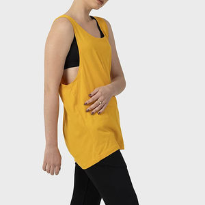 Camiseta sin mangas para mujer hecha a precio barato 2025, camiseta sin mangas transpirable con diseño y logotipo personalizados para mujer, en Stock con servicio OEM - Product Image 5