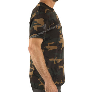 Camiseta de Manga Corta para Hombre, 100% Algodón Pakistaní, Estampado de Camuflaje, Transpirable, de Secado Rápido, Corte Holgado, Personalizable, para Verano - Product Image 3