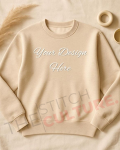 Sudadera de Cuello Redondo de Lujo, 350 GSM, Gruesa, Unisex, Hombros Caídos, Algodón, Marca Privada, al por Mayor - Product Image 1