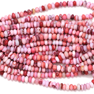 Perles de quartz arc-en-ciel rouge disco, forme ronde, lisses, 16 pouces, 7-8 mm, couleur opale, pierres précieuses simples, qualité AAA - Product Image 2