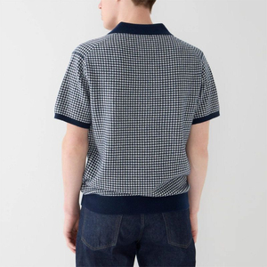 Polo de Hombre al por Mayor, OEM, Venta Caliente, Algodón Transpirable, Tejido de Punto, Informal, Estampado Digital, Manga Corta, Liso, Teñido, Longitud Regular - Product Image 2