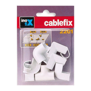 GIUNTI X CANALINA INOFIX (CONFEZIONE 10PZ) BIANCO - Product Image 1