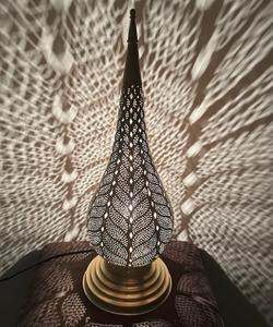 Coustmized Moroccan <b>Table</b> <b>Lamp</b> Brass Light Best Selling Product of 2022 - Product Image 1