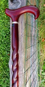 Precio REFER Bastón de madera ajustable con múltiples nudos Bastón de madera fuerte para ancianos por Standard International - Product Image 3