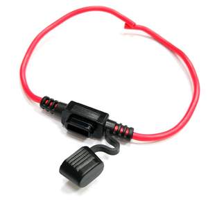 In-Line Automotive 12AWG Mini Fuse <b>Holder</b> with High Breaking Capacity UL1015 Material - Product Image 1