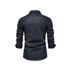 Hot Selling <b>Men</b> <b>Jeans</b> <b>Shirts</b> Lightweight <b>Men</b> <b>Jeans</b> <b>Shirts</b> High Quality Design <b>Men</b> <b>Jeans</b> <b>Shirts</b> - Product Image 2