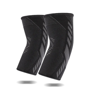 Coudières et genouillères de compression réglables en néoprène et polyester Manchons de bras respirants pour les sports de printemps pour hommes - Product Image 4