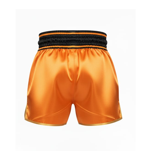 Shorts de Muay Thai con Logotipo Personalizado al por Mayor, Pantalones Cortos de Entrenamiento de Boxeo Transpirables de Satén, Unisex, para Adultos, Equipo Profesional de Lucha MMA - Product Image 3