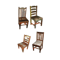 Chaise en bois de récupération de haute qualité en vente directe d'usine en Inde chaise en bois personnalisée et meubles en bois vente en gros