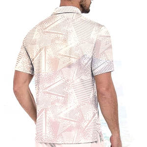 Polo de golf pour homme, léger, respirant, vêtements de sport, haut d'entraînement actif, vêtements d'été - Product Image 3