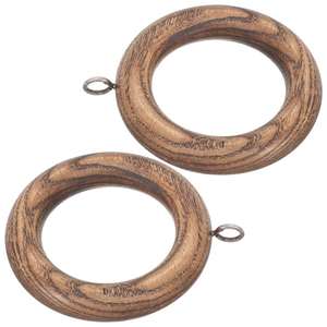 ห่วงม่านไม้คุณภาพดี งานแฮนด์เมด ทนทาน อุปกรณ์ตกแต่งผ้าม่านสำหรับใช้ในบ้านและเชิงพาณิชย์ มีจำหน่ายในราคาที่ดีที่สุด - Product Image 3