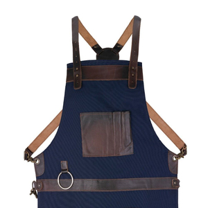 Tablier sûr en Machine à séchage rapide pour hommes et femmes cravate de taille sécurisée grand tablier de poche tablier de cuisine de Restaurant - Product Image 2