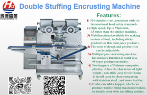 สายการผลิต <span class=keywords><strong>Daifuku</strong></span> ที่มีประสิทธิภาพสูงสายการผลิตขนมขบเคี้ยวอุปกรณ์ Encrusting อาหารสำหรับการค้า - Product Image 5