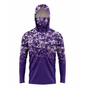 Sudadera de Pesca Personalizada con Sublimación, Secado Rápido, Poliéster, Protección UPF 50, MOQ Bajo - Product Image 1