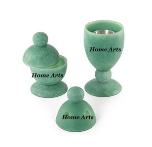 Quemador de incienso de resina de Color verde con diseño de tendencia Mabkhar de tamaño y forma personalizados con tapa y caja de almacenamiento - Product Image 1